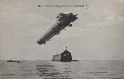 Zeppelin LZ III (f/w fotó) alkotó: Photographer German