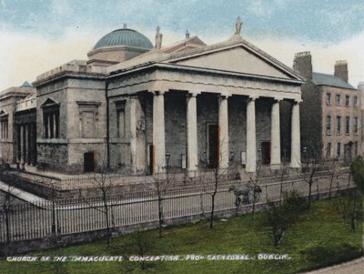 Szeplőtelen Fogantatás temploma Pro-katedrális, Dublin (színes fotó) alkotó: Photographer Irish