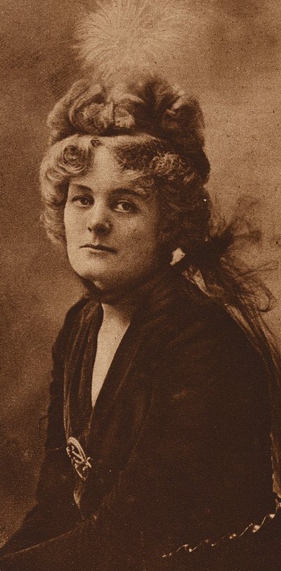 Maud Gonne MacBride, angol-ír republikánus (fekete-fehér fénykép) alkotó: Photographer Irish