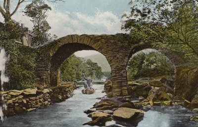 Dél-Írország: The Old Weir Bridge (Shooting the Rapids), Killarney (színes fotó) alkotó: Photographer Irish