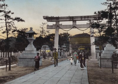Japán, K. 1912: Nanak szentély, Kabe (fotó) alkotó: Photographer Japanese