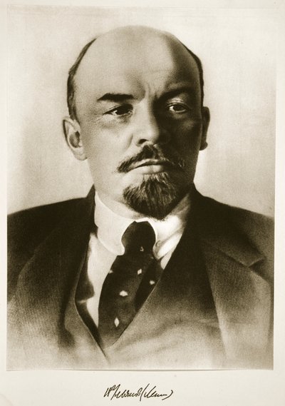 Lenin (fotómetszet) alkotó: Photographer Russian