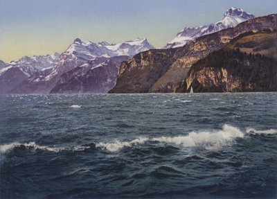 Az Úri-tó a Fohnsturmnál (színes fotó) alkotó: Photographer Swiss