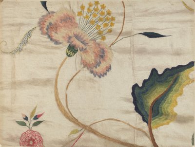 Láncos hímzés, c. 1936. alkotó: Phyllis Dorr