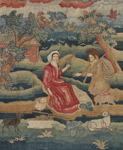Tűhegyű panel, c. 1939. alkotó: Phyllis Dorr
