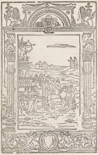 Opera..Triumphi, Soneti és Canzone.., 1508. február 15. alkotó: Pico Master