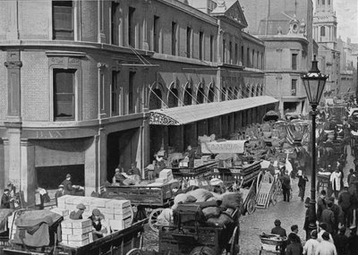 Billingsgate Market, City of London, 1900, 1911 alkotó: Pictorial Agency