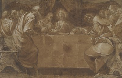 Az utolsó vacsora, kb. 1608. alkotó: Pier Francesco Mazzucchelli