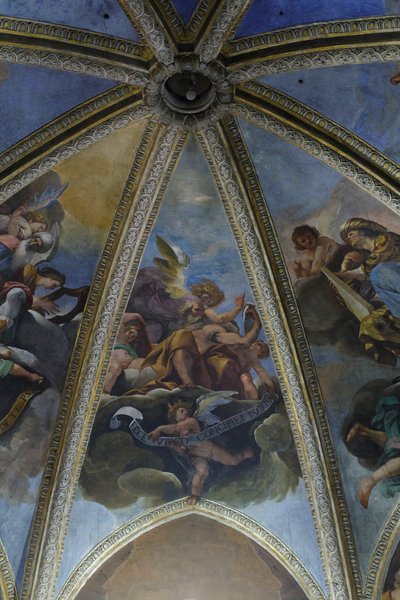 Ézsaiás prófétát ábrázoló freskó, 1626 körül (freskó) alkotó: Pier Francesco Morazzone