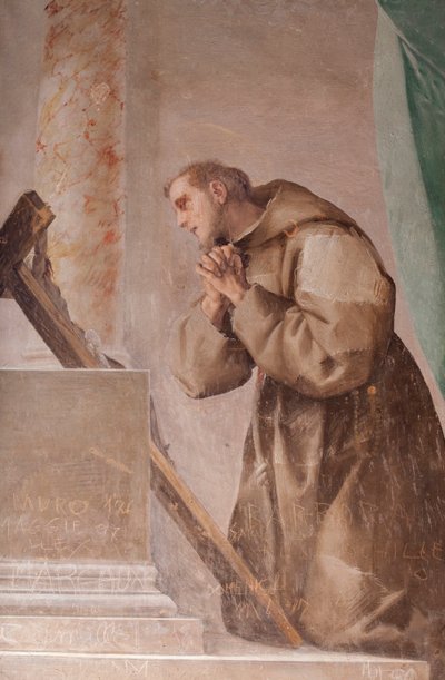 Szent Ferenc imája az üdvösségért alkotó: Pier Francesco Morazzone