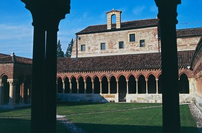 Kolostor, Szent Zénó-bazilika (vagy San Zeno Maggiore és San Zenone), Verona (UNESCO Világörökségi Lista, 2000), Veneto, Olaszország alkotó: Blaise Nicolas Le Sueur
