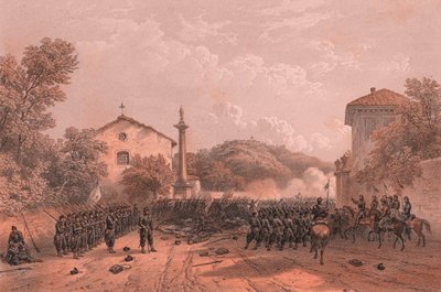 Varese védelme Garibaldi csapatai által alkotó: Blaise Nicolas Le Sueur