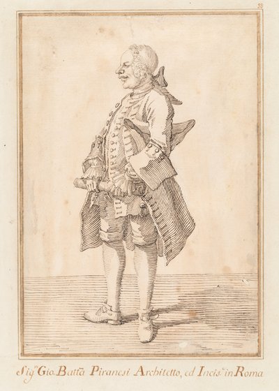 Giovanni Battista Piranesi alkotó: Pier Leone Ghezzi
