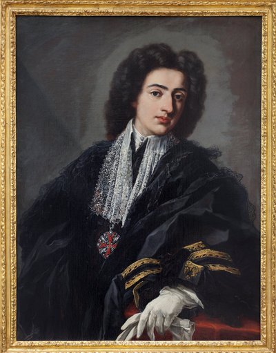 Carlo Albani portréja. Pier Leone Ghezzi (1674-1755) festménye, olaj, vászon, 1708 körül. Itáliai XVIII. Staatsgalerie, Stuttgart (Németország). alkotó: Pier Leone Ghezzi