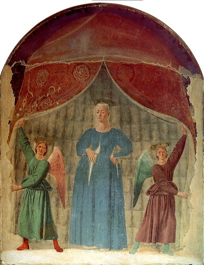 Madonna del Parto, 1460 körül alkotó: Piero della Francesca