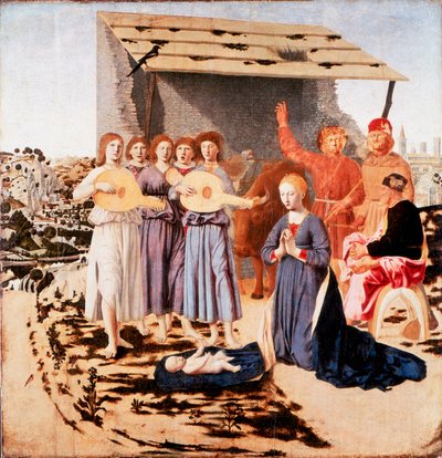 Születés, 1470-1475 alkotó: Piero della Francesca