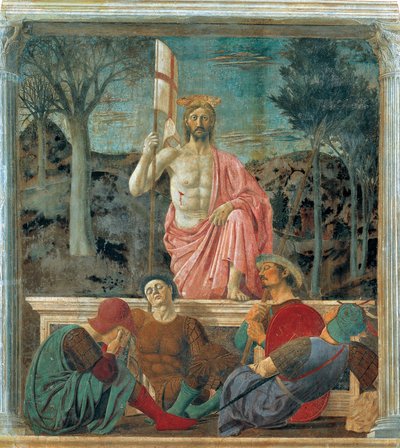 Krisztus feltámadása,1463-65 (freskó) alkotó: Piero della Francesca