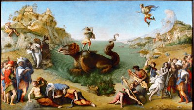 Perseus megmenti Andromédát alkotó: Piero di Cosimo