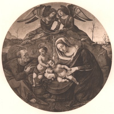 A Szent Család alkotó: Piero di Cosimo