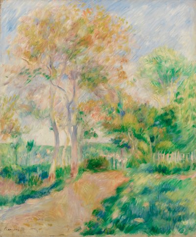 Őszi táj alkotó: Pierre-Auguste Renoir