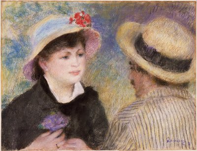 Csónakázó pár (állítólag Aline Charigot és Renoir) alkotó: Pierre-Auguste Renoir