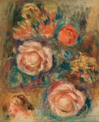 Csokor rózsa (Bouquet de roses) alkotó: Pierre-Auguste Renoir