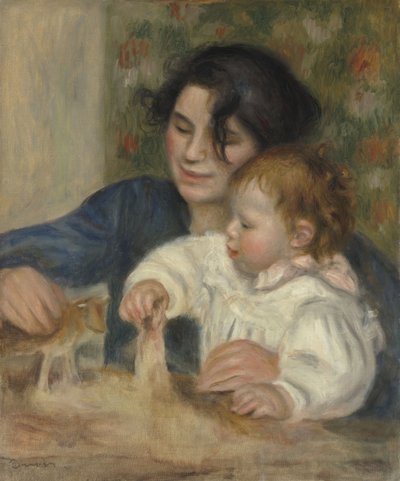 Gabrielle és Jean alkotó: Pierre-Auguste Renoir