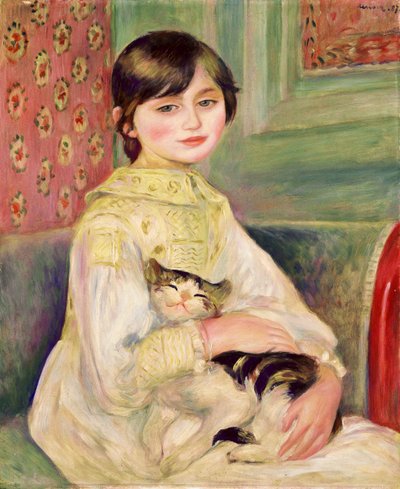 Julie Manet, más néven a Macskagyerek alkotó: Pierre-Auguste Renoir