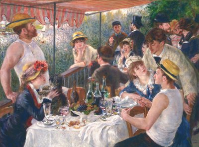 A Csónakázó Párt ebédje alkotó: Pierre-Auguste Renoir