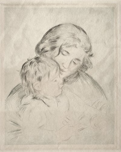 Anya és gyermek alkotó: Pierre-Auguste Renoir