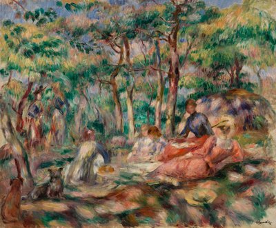 Piknik (ebéd a füvön) alkotó: Pierre-Auguste Renoir