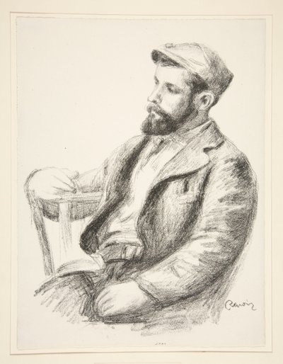 Louis Valtat portréja alkotó: Pierre-Auguste Renoir
