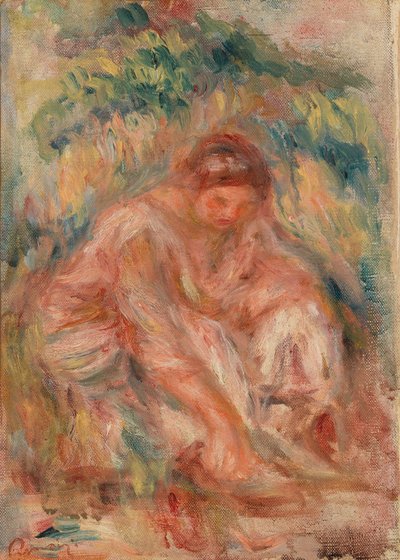 Vázlat egy nőről alkotó: Pierre-Auguste Renoir