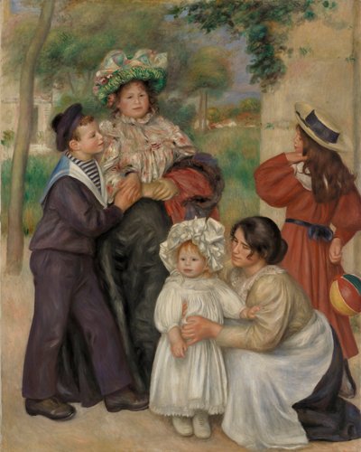 A művész családja alkotó: Pierre-Auguste Renoir