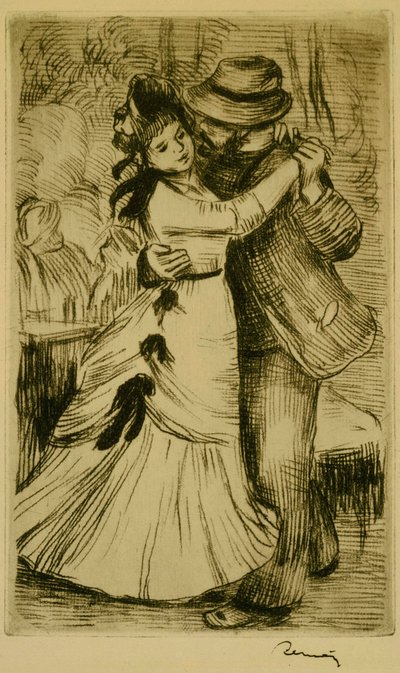 Tánc a vidéken alkotó: Pierre-Auguste Renoir