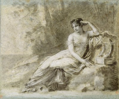 Tanulmány Joséphine császárné portréjához alkotó: Pierre Paul Prudhon