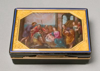 Snuff Box, 1810-20 körül alkotó: Pierre-André Montauban