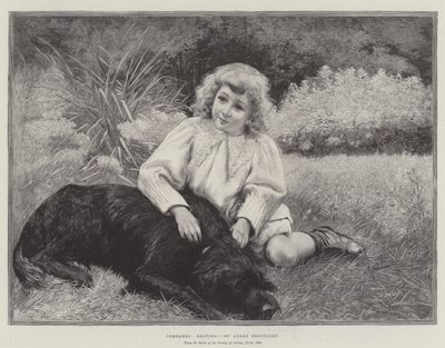 Elvtársak, pihennek alkotó: Pierre Andre Brouillet