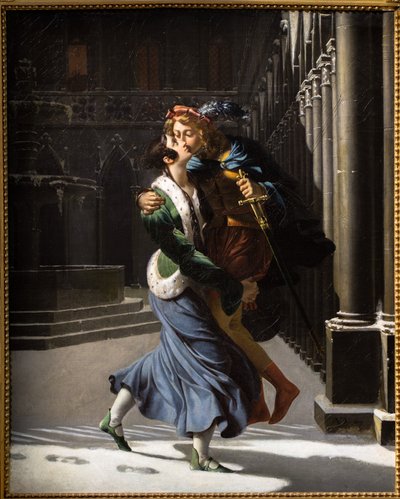 Emma és Eginhard, avagy a szerelem stratégiái alkotó: Pierre Antoine Augustin Vafflard