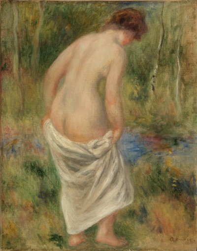 A fürdő után alkotó: Pierre-Auguste Renoir