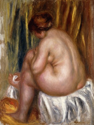 A fürdő után alkotó: Pierre Auguste Renoir