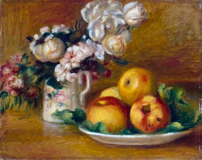 Alma és virág, c1895. alkotó: Pierre Auguste Renoir
