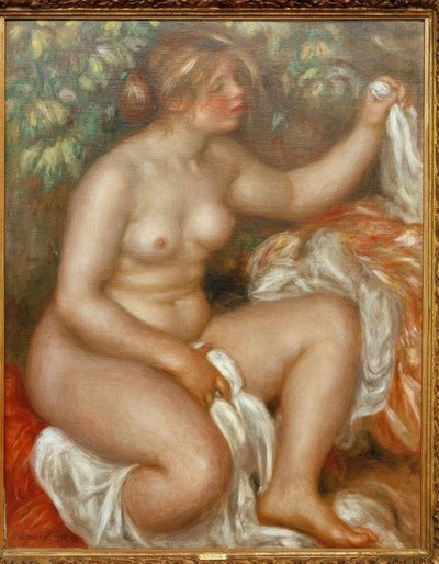 Nach dem Bad von Pierre Auguste Renoir