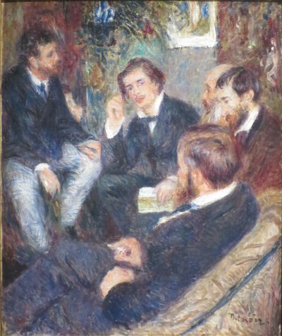 Renoir otthonában, rue St. Georges alkotó: Pierre Auguste Renoir