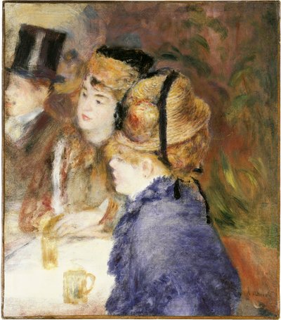 A kávézóban alkotó: Pierre Auguste Renoir