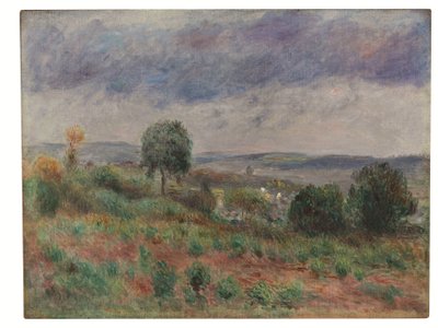 Auvers-sur-Oise, c. 1901 (olaj, vászon) alkotó: Pierre Auguste Renoir