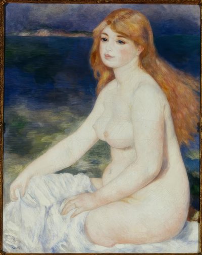 Baigneuse szőke alkotó: Pierre-Auguste Renoir