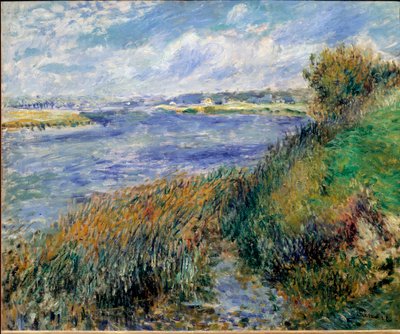A Szajna partja Champrosayban alkotó: Pierre Auguste Renoir