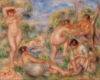 Fürdőcsoport alkotó: Pierre-Auguste Renoir