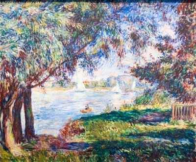 Bougival, c. 1888 (olaj, vászon) alkotó: Pierre Auguste Renoir
